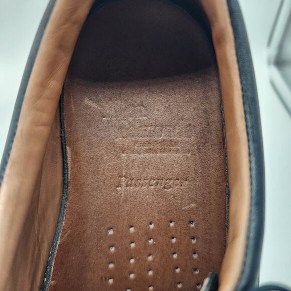 Allen Edmonds Passenger Black Leather Comfort Oxford Dress Shoes Men’s 10 D - Picture 8 of 9